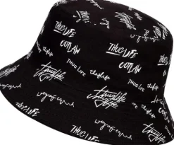 Kapelusz Czapka BUCKET HAT RYBACKI dwustronny napisy KR5_Wnapisy