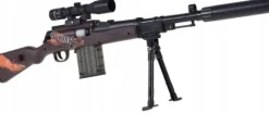 KARABIN DUŻA SNAJPERKA NA STRZAŁKI PIANKOWE ZESTAW +ŁUSKI ZABAWKA REPLIKA