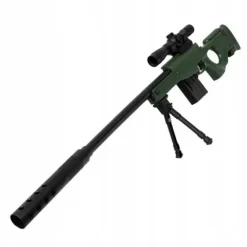 KARABIN PISTOLET SNAJPERSKI SNAJPER NA KULKI ŻELOWE LUNETA 16X OGROMNY 79CM