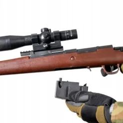 KARABIN SNAJPERSKI PISTOLET NA KULKI PLASTIKOWE Z LUNETĄ LASEREM + GRATISY
