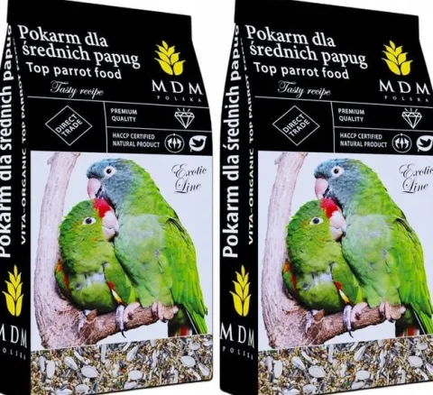 karma dla papug średnich ze słonecznikiem "Energy Taste" MDM PŚ 2 x 10kg fa