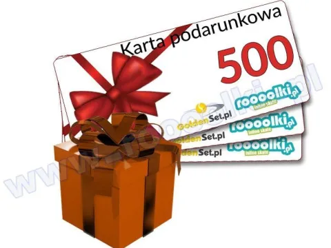Karta Podarunkowa Bon Voucher 500