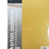 KARTON OZDOBNY ICELAND ANTYCZNE ZŁOTO 220G/M2 (20)