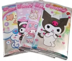 KARTY KUROMI BOOSTER BOX 288 KART 36 SASZETEK MEGA ZESTAW SANRIO