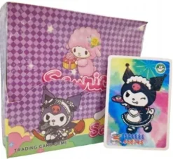 KARTY KUROMI BOOSTER BOX 288 KART 36 SASZETEK MEGA ZESTAW SANRIO