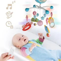 Karuzelka do Łóżeczka Pozytywka z Projektorem + Pilot