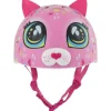 Kask juniorski C-PREME ASTRO CAT Pink 48-52 cm