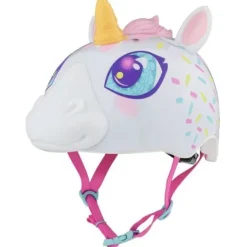 Kask juniorski C-PREMESUPER UNICORNE White 50-54 cm