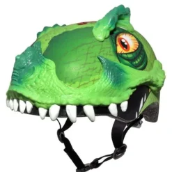 Kask juniorski C-PREME T-REX AWESOME Green 50-54 cm