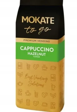 Kawa Cappuccino Instant Vending Orzech Laskowy Duże Opakowanie 1KG MOKATE