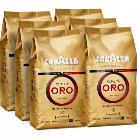Kawa ziarnista Lavazza Qualita Oro 6x1kg