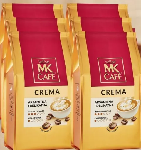Kawa ziarnista MK Cafe Crema 6x1kg