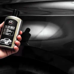K2 COLOR MAX 250ML WOSK KOLORYZUJĄCY DO LAKIERU REGENERUJĄCY CZARNY