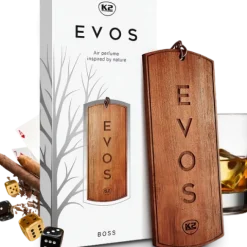 K2 EVOS BOSS DREWNIANA ZAWIESZKA ZAPACHOWA ZAPACH DO SAMOCHODU AUTA