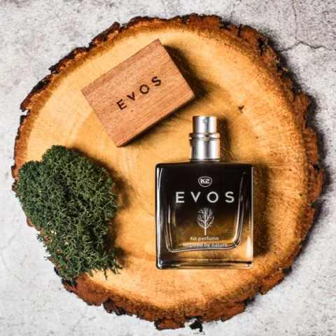 K2 EVOS BOSS FLAKON 50ML PERFUMY DO SAMOCHODU AUTA ZAPACH ATOMIZER