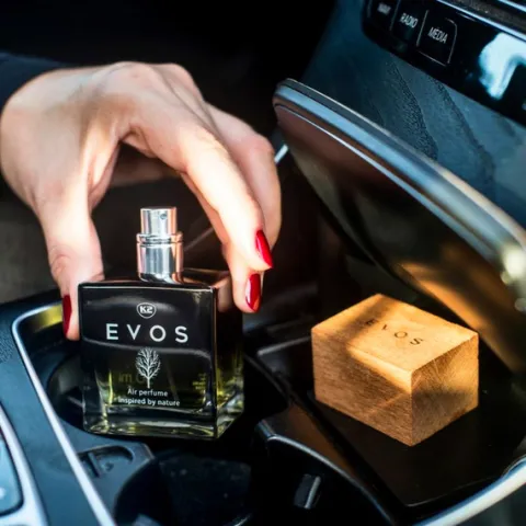 K2 EVOS BOSS FLAKON 50ML PERFUMY DO SAMOCHODU AUTA ZAPACH ATOMIZER