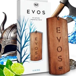 K2 EVOS VIKING ZAPACH ZAWIESZKA + PERFUMY DO SAMOCHODU AUTA SAMOCHODOWY