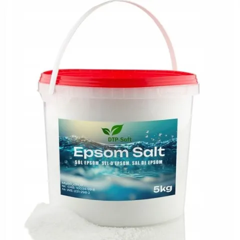 5kg Siarczan magnezu sól gorzka wiaderko czysty 99,5% epsom 5 kg TOP