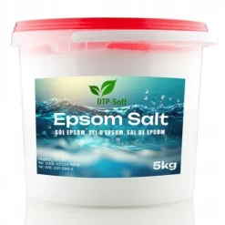 5kg Siarczan magnezu sól gorzka wiaderko czysty 99,5% epsom 5 kg TOP