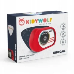 Kidywolf - Wodoodporny aparat Kidycam - Czerwony