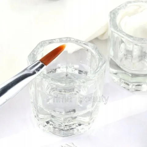 Kieliszek szklany naczynko kosmetyczne do henny liquid pigment 5ml Szkło