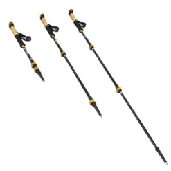 Kije trekkingowe aluminiowe TK8605 Nils - ergonomiczne, regulowane