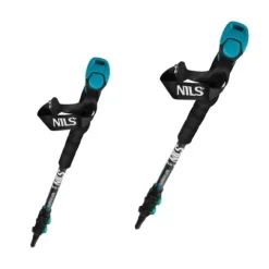 Kije Trekkingowe Carbon 3K, Teleskopowe, EVA, 135 cm TK8607 Nils