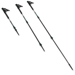 Kije Trekkingowe Carbon 3K, Teleskopowe, EVA, 135 cm TK8607 Nils