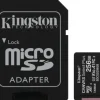 KINGSTON KARTA MICROSD 256 GB MICRO CL10 ADAPTER