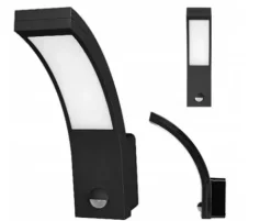 Kinkiet lampa elewacyjna ogrodowa 10W z czujnikiem