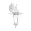 Kinkiet ogrodowy Lampa EGLO biały E27 60 W