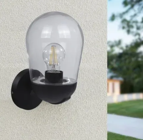 Kinkiet ogrodowy Lampa elewacyjna E27 LED