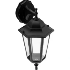 Kinkiet Ogrodowy Lampa LATARNIA E27 IP44 Czarna