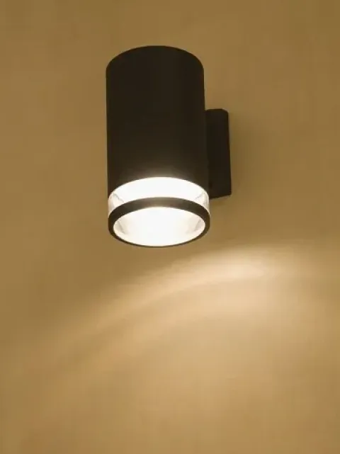 Kinkiet ogrodowy Nowodvorski czarny E27 60 W