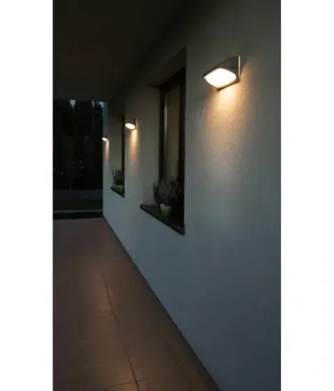 Kinkiet ogrodowy Su-ma czarny E27 60 W