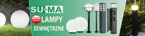 Kinkiet zewnętrzny elewacyjny ogrodowy FAN KWADRAT