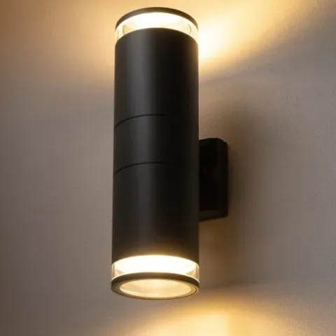 Kinkiet zewnętrzny , lampa ścienna elewacyjna ROCK PRO II grafitowy