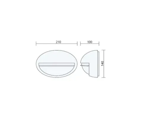 KINKIET ZEWNĘTRZNY LAMPA OGRODOWA DO LED E27 IP44