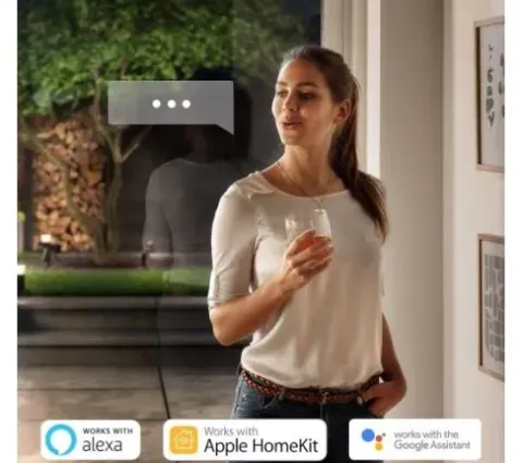 Kinkiet zewnętrzny Philips Hue Resonate Srebrny