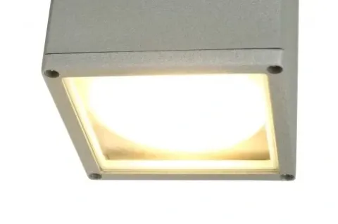 Kinkiet Zewnętrzny Srebrny Alu Suma Adela 8002 AL