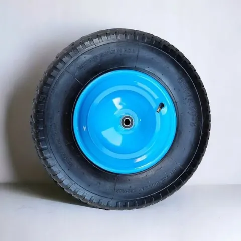KÓŁKO KOŁO DO TACZKI WÓZKÓW 40CM 2PR 4.00-8 MOCNE POMPOWANE