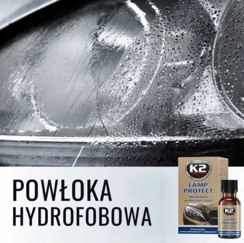K2 LAMP PROTECT POWŁOKA OCHRONNA DO LAMP POWŁOKA APLIKATOR CHUSTECZKA