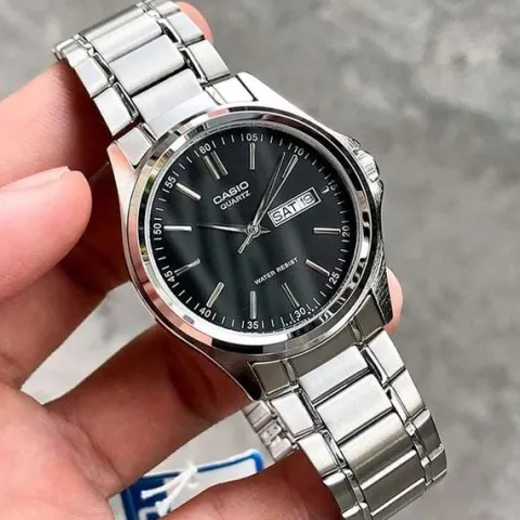 KLASYCZNY ZEGAREK MĘSKI CASIO MTP-1239D-1A - MULTIDATA + BOX