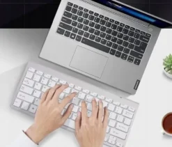 KLAWIATURA I MYSZKA BEZPRZEWODOWA MYSZ ZESTAW USB MINI SLIM do laptop TV PC