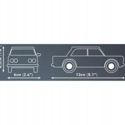 KLOCKI COBI-24588 YOUNGTIMER FSO 125P 1,5 ME 106 KL.