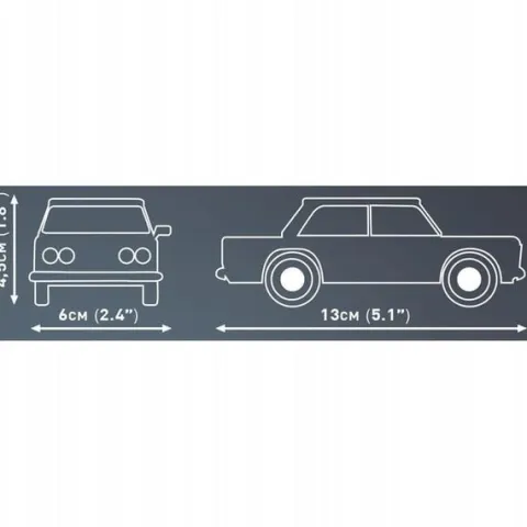 KLOCKI COBI-24588 YOUNGTIMER FSO 125P 1,5 ME 106 KL.