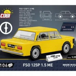 KLOCKI COBI-24588 YOUNGTIMER FSO 125P 1,5 ME 106 KL.