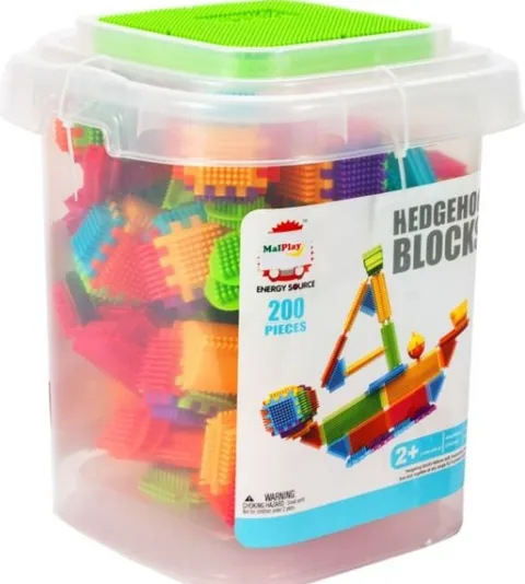 Klocki Konstrukcyjne Wafle Kreatywne Do Budowania JEŻYKI 200el.