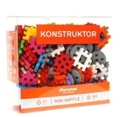 Klocki MOBILNE Mini Waffle KONSTRUKTOR Wafle 140el