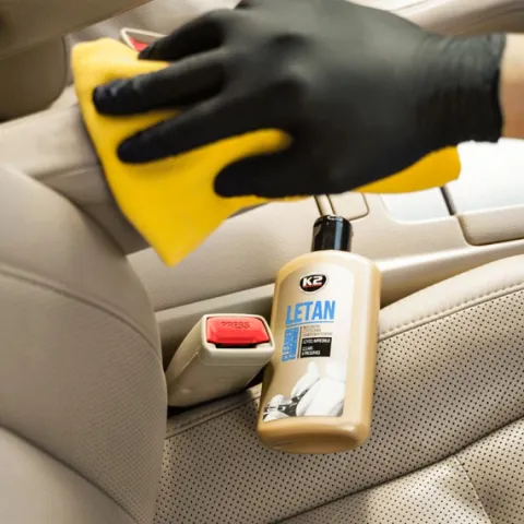 K2 Mleczko Do Pielęgnacji Czyszczenia Skóry Tapicerki Skórzanej Foteli